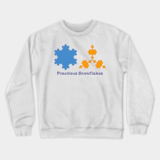 Snowflake Fractals Crewneck Sweatshirt